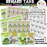 Reward Tags: Dinosaur Theme Motivation