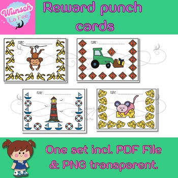 Preview of Reward punch card