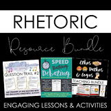 Rhetoric & Persuasion Teaching Bundle: Rhetorical Appeals 