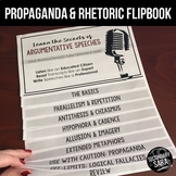 Rhetoric, Propaganda, & Fallacies Flipbook: Mini-Lessons t