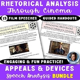 Rhetoric Through Cinema Bundle - Engaging SOAPSTone, Appeals, & Devices Analysis