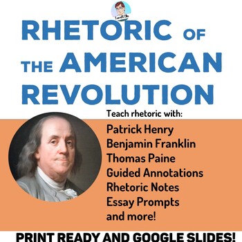 Preview of Rhetoric of the American Revolution Full Texts and Analysis