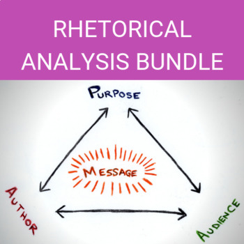 Preview of Rhetorical Analysis Bundle for AP Lang