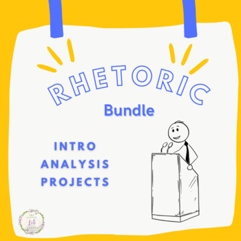 Preview of Rhetorical Analysis Bundle: Lesson, Project, Analysis, Activity, Assessment