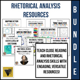 Rhetorical Analysis Bundle: Organizers, Activities, and As