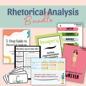 Preview of Rhetorical Analysis Bundle for AP English Language and Composition