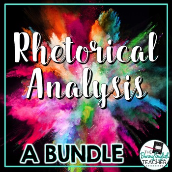 Preview of Rhetorical Analysis Bundle for Secondary ELA
