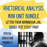 Rhetorical Analysis Distance Learning Unit Bundle (Special