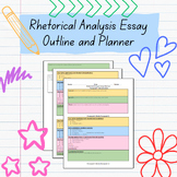 Rhetorical Analysis Essay Outline and Planner