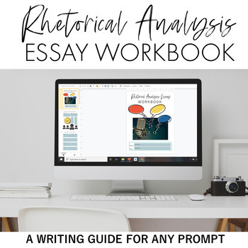 Preview of Rhetorical Analysis Essay Workbook for any prompt