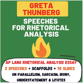 Rhetorical Analysis Greta Thunberg Speeches Essay Organize