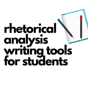 Preview of Rhetorical Analysis ORQ - Student Tools