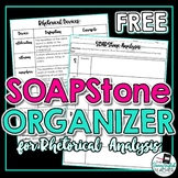 Rhetorical Analysis SOAPStone Organizer and Rhetorical Dev