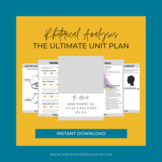 The Ultimate Rhetorical Analysis Unit Plan