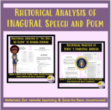 Rhetorical Analysis of Inaugural Speech & Poem (Remote or 