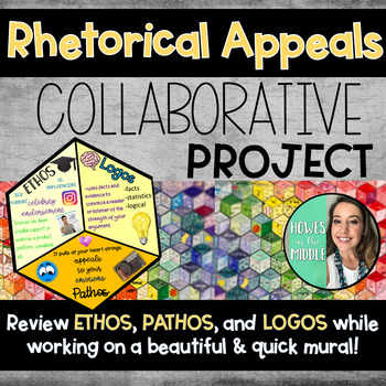 Preview of Engaging Rhetorical Appeals Lesson: Collaborative Mural Project - Creative