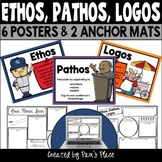 Rhetorical Appeals Ethos Pathos Logos Posters 