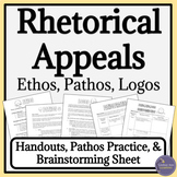 Argumentative Writing Rhetorical Appeals Handouts - Ethos,