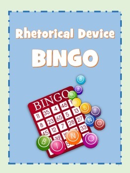 Preview of Rhetorical Device Bingo
