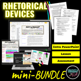 Rhetorical Devices Mini-BUNDLE | Introduction, Practice, &