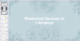 Rhetorical Devices Slideshow