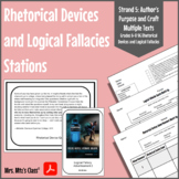 Rhetorical Devices and Logical Fallacies Stations