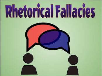 Preview of Rhetorical Fallacies Notes and Practice