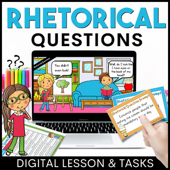 Preview of Rhetorical Questions | Persuasive Writing Techniques | Rhetorical Devices