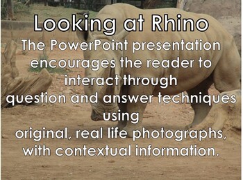 Preview of RHINO - Interactive PowerPoint presentation including video snippets