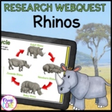 Rhinos Digital Internet Research WebQuest Activity Google 