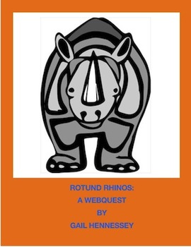 Preview of Rhinosaurus: Rotund Rhinos, A Webquest