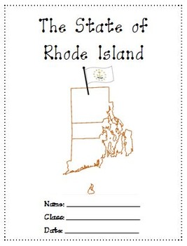 Preview of Rhode Island A Research Project
