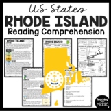 Rhode Island Informational Text Reading Comprehension Work