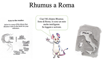 Preview of Rhumus a Roma Capitoli 1-11, Powerpoint lessons, visual aids and exercises