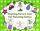 Rhyming Picture Sets for Matching Games