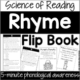 Rhyme Flip Book for Phonological Awareness (Science of Reading)
