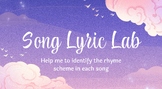 Rhyme Scheme Song Lyric Lab