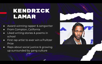 Preview of Rhyme Scheme with Kendrick Lamar!
