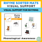 Rhyme Sorter Mats | Phonological Awareness