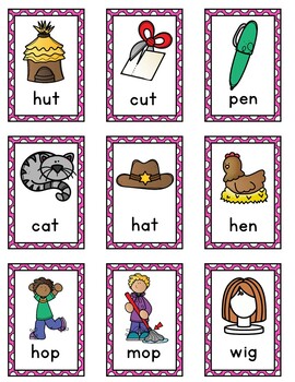 Rhyme Time: Rhyming Cards 54 pairs by Bilingual Teacher World | TpT