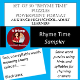 Rhyme Time Sampler