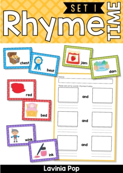 Preview of Rhyme Time Set 1