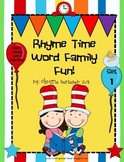 Rhyme Time Word Family Fun!