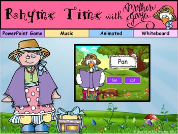 Preview of Rhyme Time with Mother Goose ~ Interactive PowerPoint Game