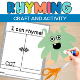 Rhyming with the Dust Bunnies Craft and Writing