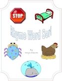 Rhyme Word Sort