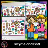 Rhyme and Find Rhyming Words Activity