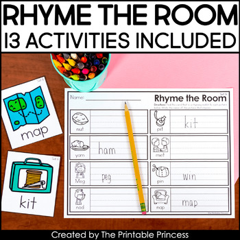 Rhyme The Room 13 Write The Room Activities For Rhyming