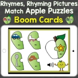 Rhymes Rhyming Pictures Apple Puzzles Digital Boom Cards