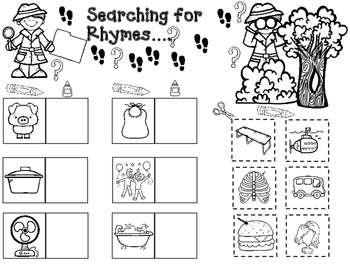 original 2439623 4 - Rhyming Worksheets For Kindergarten Cut And Paste